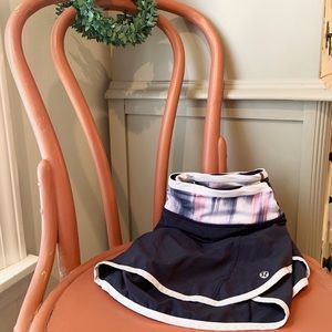 Lululemon Speed Up Short 4” Navy Size 6